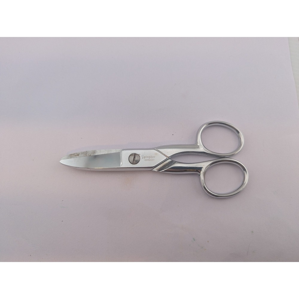 Gingher Scissors 4 Inch Rounded Pocket Shears Italy Blunt Tip MADE IN GERMANY